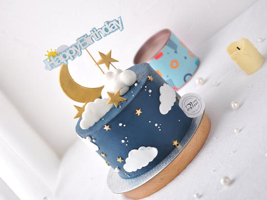 动物性淡奶油系列（梦境主题）英国进口纯动物奶油生日蛋糕0121【加高款】 商品图1