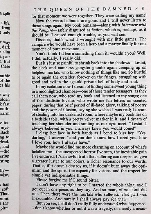 【中商原版】吸血鬼史诗系列3：吸血鬼女王 英文原版 The Vampire Chronicles #03: The Queen of the Damned Anne Rice 商品图5