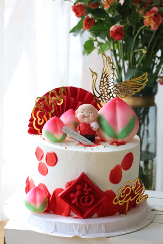 寿桃爷爷祝寿 商品图0
