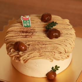 焦糖栗子红茶蛋糕