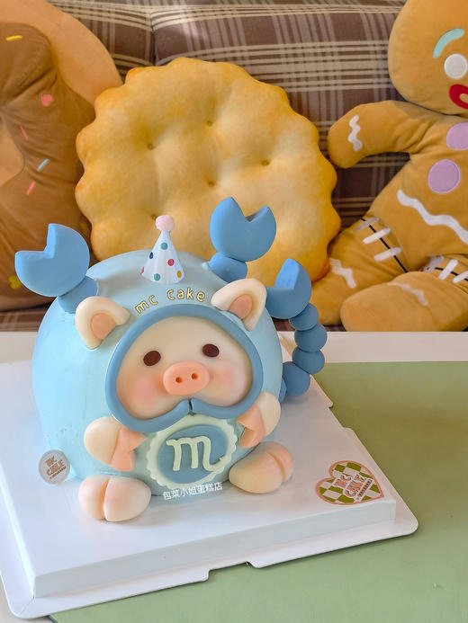 天蝎座lulu猪蛋糕 商品图3