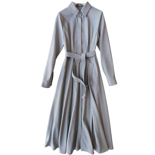 裁缝学苑AG187 精致小翻领长袖衬衫裙纸样女装服装打版裁剪样板 商品图6