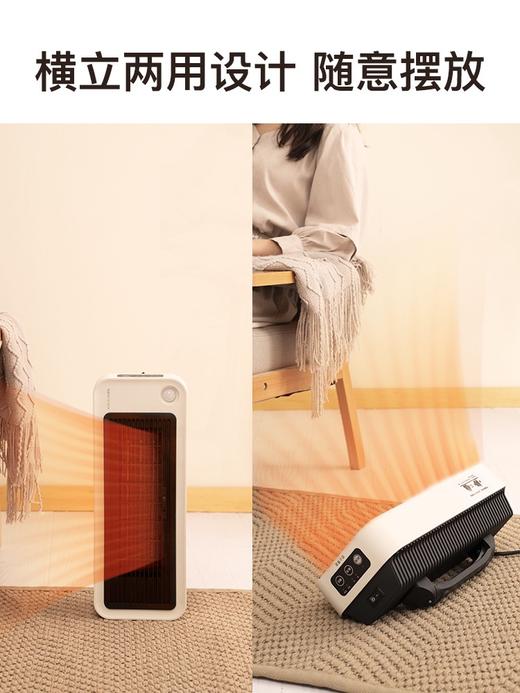 星钻暖风机全屋取暖器节能壁挂两用速热大面积浴室卧室挂壁式电暖NPD 商品图3