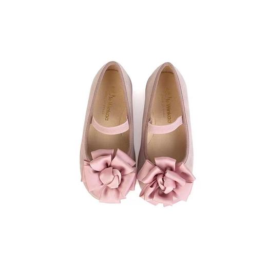 非质量问题不退换哦~LW花朵丝绒单鞋 商品图5