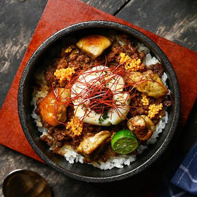 黑松露鸭肝麦猪肉燥饭套餐 Duck Liver Braised Pork Rive with Fresh Black Truf