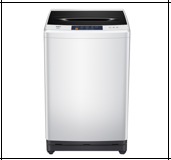 TCL 10公斤大容量四重智控优化洗涤 洁净桶风干 蜂巢内桶 全自动洗衣机B100F1C云墨蓝--CQXBL