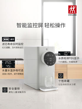 【柏联B1】双立人台式即热净饮机免安装即热式饮水机家用一体热水机（满2000元包邮）