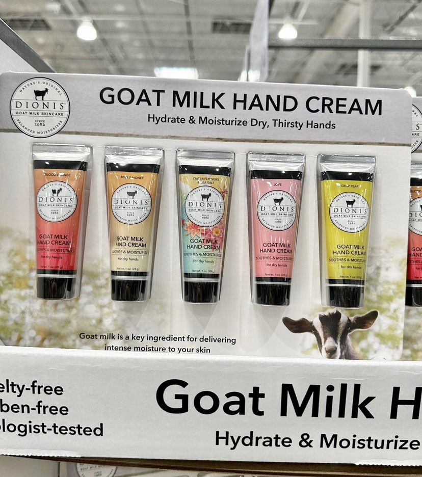 新包装又来货了哈！特价198元🉐包税包邮到手了🔥🙅🏻‍♂️不拆板，🉐️美国制造的Dionis🐏山羊奶高保湿护手霜 每支28g