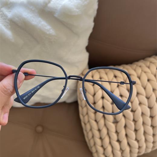 不规则磨砂质感框30121 框架眼镜 商品图0