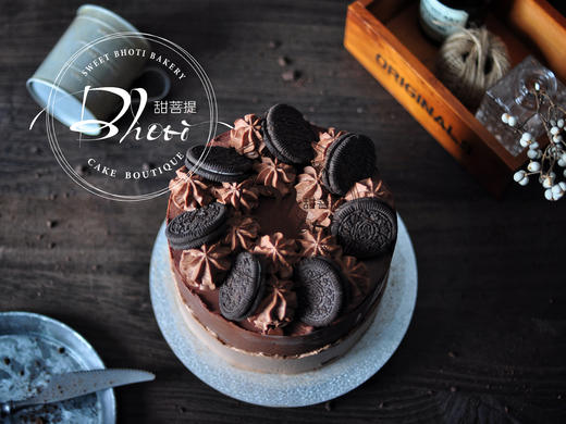 动物性淡奶油系列（巧克力Max）英国进口纯动物奶油生日蛋糕0021【加高款】 商品图3