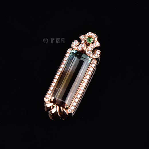 【虹彩】西瓜碧玺挂坠-CB12103051 商品图2