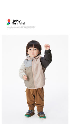 JNBY  22年冬款  俩面穿撞色夹克  YMA610280