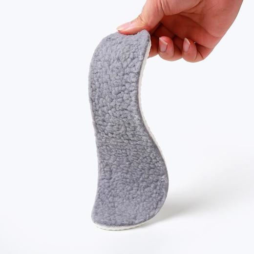 羊羔毛保暖鞋垫加绒加厚透气吸汗鞋垫柔软舒适踩屎感鞋垫 商品图3