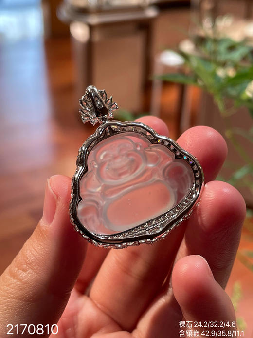 2170810，玻璃佛公吊坠。具体价格微信咨询 商品图7
