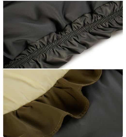 JNBY  22年冬款  喇叭花包边设计 短款羽绒服  YMAC10590 商品图5