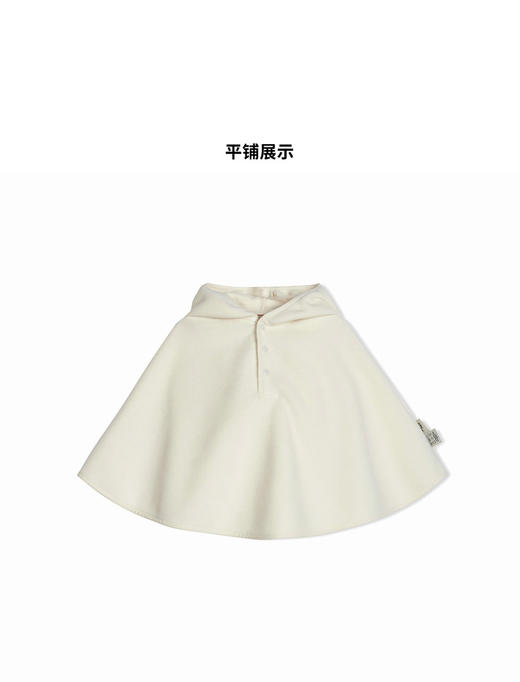 JNBY  22年冬款  亲肤连帽斗篷中长款风衣  YMA910470 商品图3