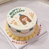 女孩女生手绘蛋糕一-低糖处理无添加 商品缩略图1