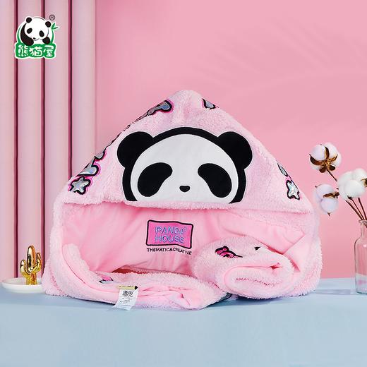 熊猫屋PANDAHOUSE 嘟嘟潮流连帽围巾 儿童款/成人款  送纸袋 商品图0
