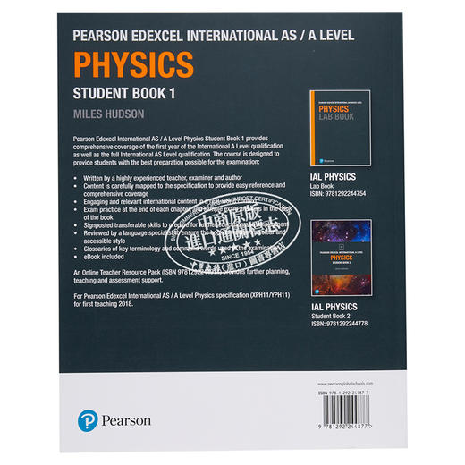 【中商原版】Edexcel International AS Level Physics StudentBook 商品图8