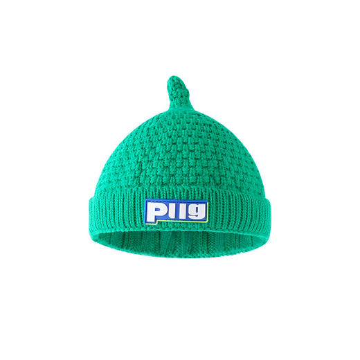 秋冬新款韩版糖果色字母宝宝毛线针织帽奶嘴婴儿帽子超萌儿童帽子 商品图4