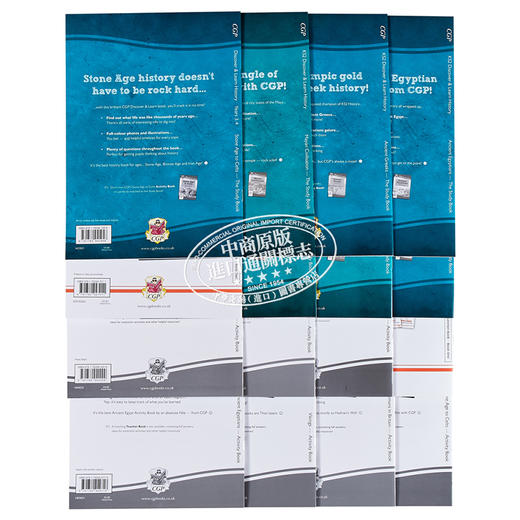 CGP儿童教辅 探索与学习历史系列 全套14册 含练习 KS2 Discover & Learn History:Complete 14 Book 7-10岁 商品图1
