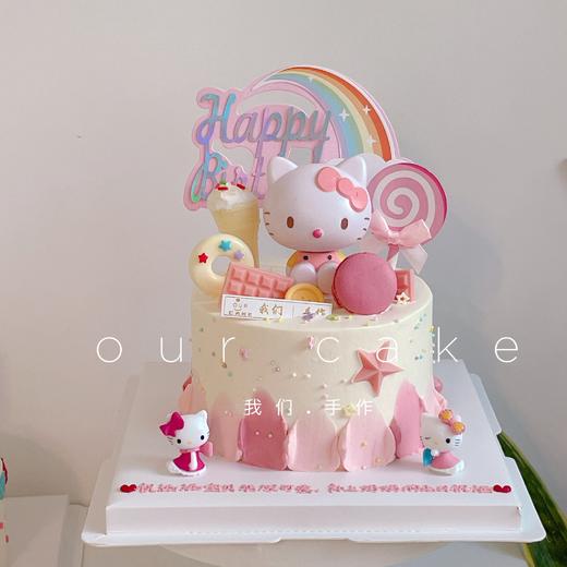 Hello Kitty 凯蒂猫蛋糕-低糖处理无添加 商品图2