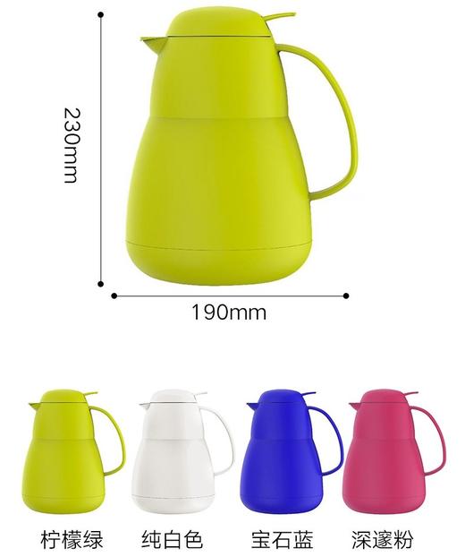 5F 利快生活 绿色1L保温壶 商品图2