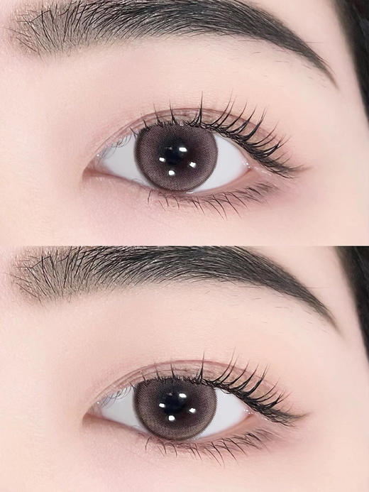 Boompop旗下｜Niki Brown蜜桃透棕&奶油雾灰Niki Gray 日抛｜14.1mm实际着色中等直径 商品图10