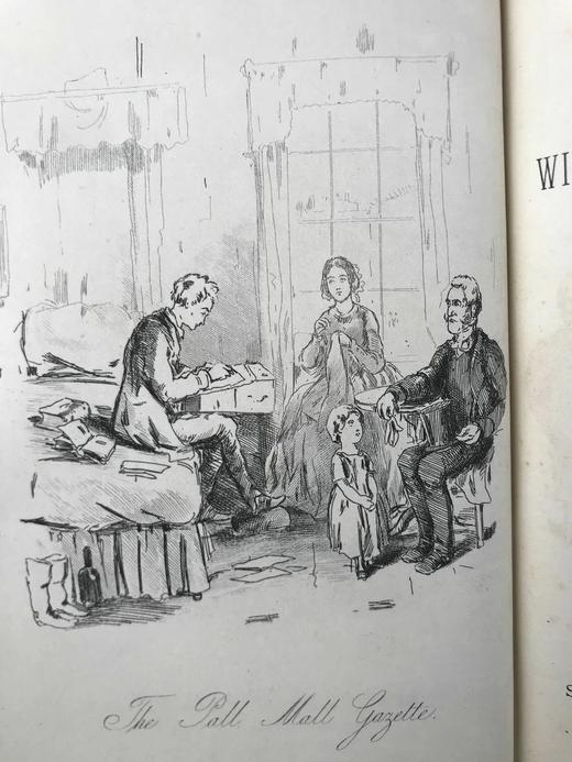 1878年 萨克雷《潘登尼斯》 1幅插图 全真皮精装32开 商品图3