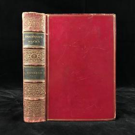 1878年 萨克雷《潘登尼斯》 1幅插图 全真皮精装32开