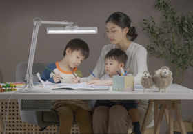 明基(BenQ) MindDuo2 儿童书桌调光学习台灯 DZCP