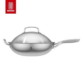 莱德斯ROYDX艾伦30公分单柄圆底中式炒锅 L12002