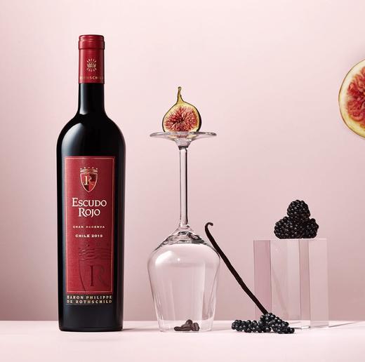 智利Escudo Rojo菲利普罗思柴尔德男爵红盾特酿珍藏红葡萄酒750ml 商品图2