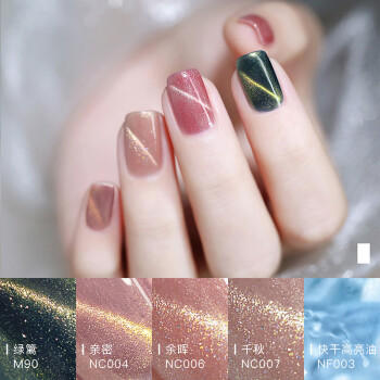 Miss Candy美甲套装全套显白指甲油免烤快干持久可撕拉猫眼琉璃美人SC036 商品图3