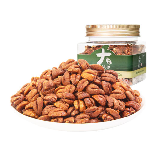 新农哥2025年临安新货含蔗糖手剥山核桃仁120g*3罐坚果罐装零食 商品图1