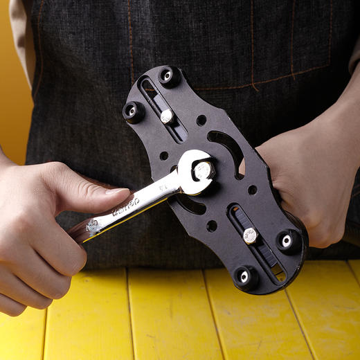 得力镜面活头两用棘轮快扳7件套 商品图3