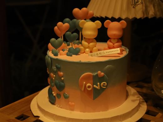 粉蓝爱心小熊🐻 商品图1