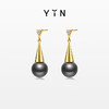 「莹」系列摩登大溪地珍珠耳环 商品缩略图0