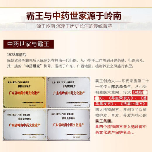 霸王  防脱首乌发育发  洗发液200ml+头皮营养液55ml 商品图5