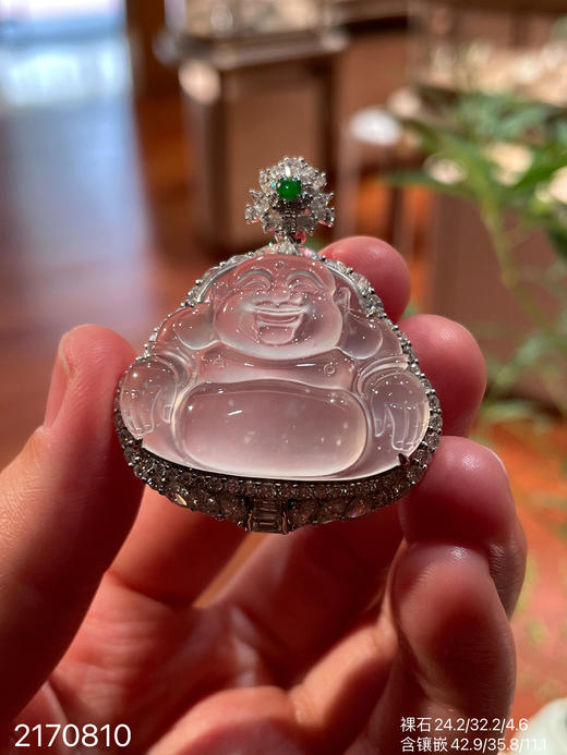 2170810，玻璃佛公吊坠。具体价格微信咨询 商品图8