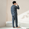 【门店同款】康妮雅睡衣家居服 男式长袖长裤开襟套装 商品缩略图4