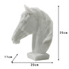 轻奢石雕马头摆件办公室桌面装饰品马到成功样板房玄关客厅书架 商品缩略图6