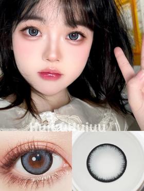 【大直径】Doragina-圣鹿萌灰14.5mm【年抛 0-1000度 无525/575】