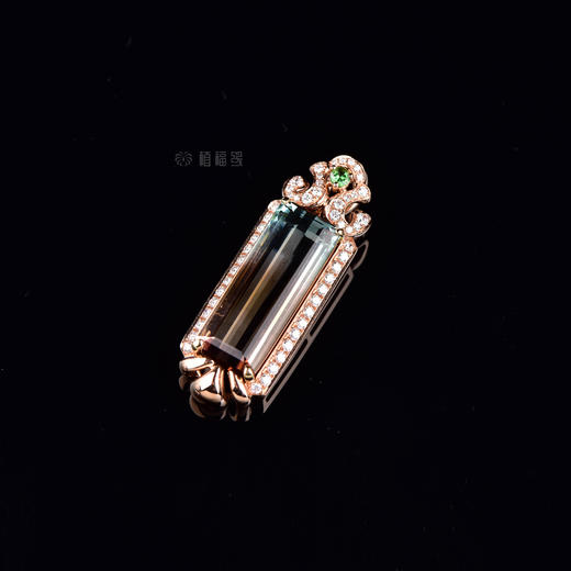 【虹彩】西瓜碧玺挂坠-CB12103051 商品图3