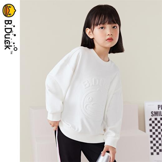 B.Duck小黄鸭童装春秋圆领卫衣105-170 BF3308080 商品图2