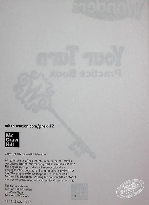 【中商原版】美国麦格劳希尔英语教材Reading Wonders Your Turn Practice Book, Grade 4阅读练习册 四年级 商品图4