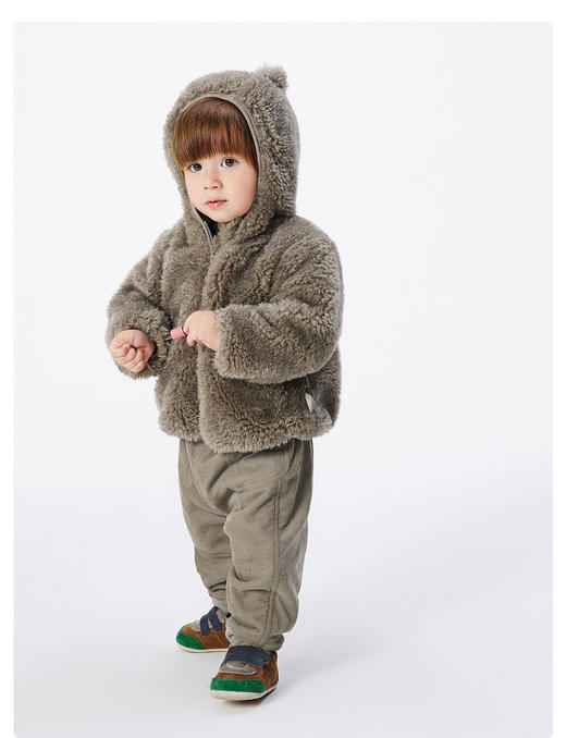 JNBY  22年冬款  蓬松柔软仿皮草  YMAA10480 商品图1