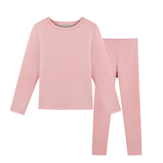 梦芭蒂双面绒秋衣秋裤套装大码胖mm女士保暖内衣炫彩护肩女士套装 商品图1