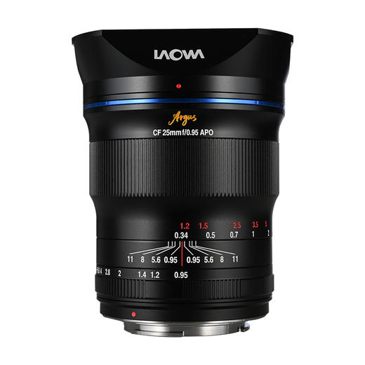 LAOWA老蛙CF25mmF0.95 Argus 无反半画幅大光圈镜头（索尼E  佳能RF 佳能EF-M  尼康Z  富士X） 商品图3