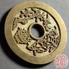 古法文创铸币 一本万利顺风大吉背送财童子  文房铜镇 HYJ20 商品缩略图3